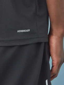 Zwart - adidas Train Essentials trainingsshirt
