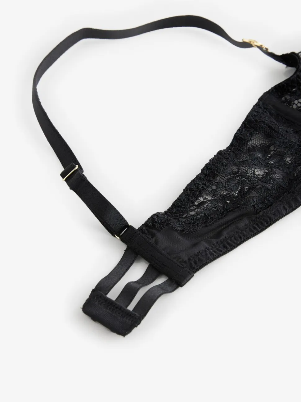 Zwart - A-E Lace Bra
