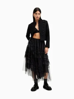 Zwart - AllSaints Jen Rok