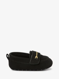 Zwart - Babyloafers (0-24 mnd)