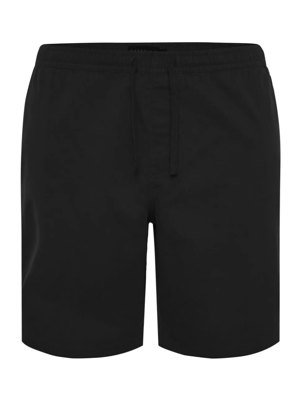 Zwart - BadRhino Big & Tall Stretch Elasticated Waist Chinos Shorts