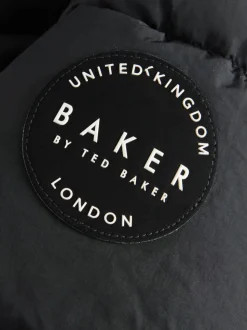 Zwart - Baker by Ted Baker Regenbestendig Gevoerd jack