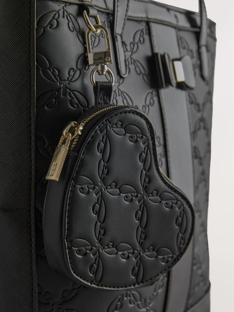 Zwart - Baker by Ted Baker Embossed PU Tote Bag