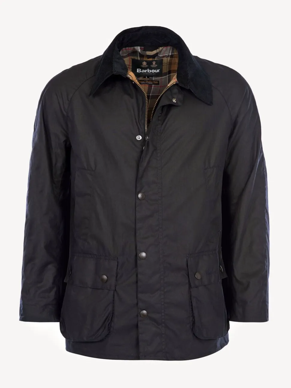 Zwart - Barbour® Ashby gewaxt jack