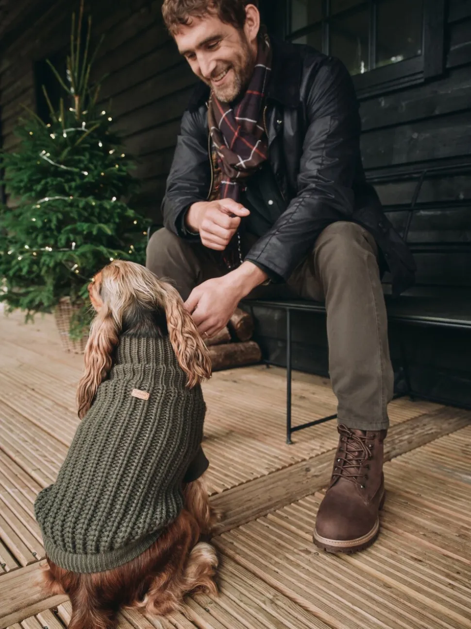 Zwart - Barbour® Ashby gewaxt jack