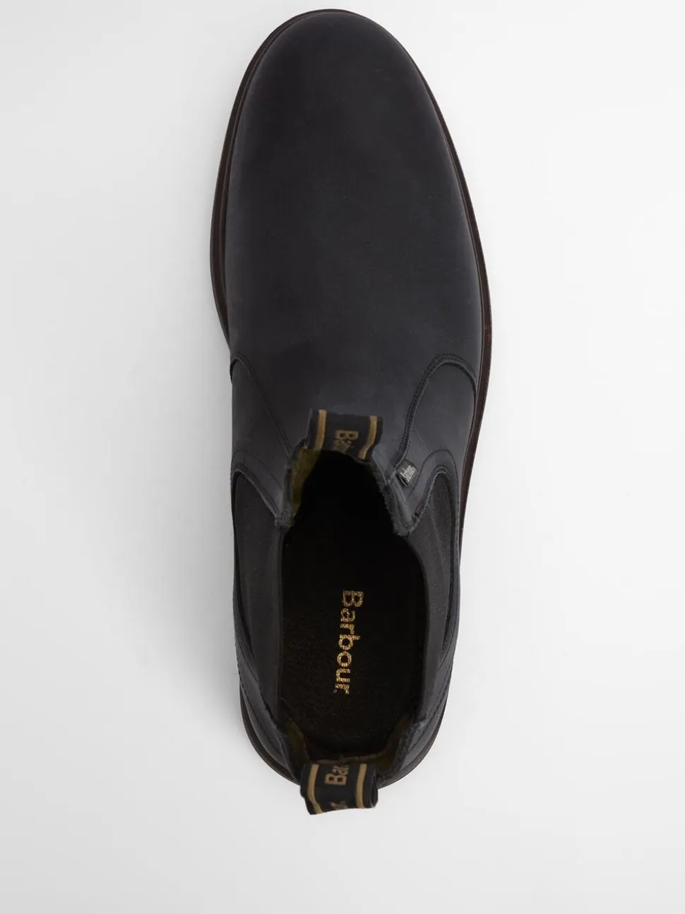 Zwart - Barbour® Hale leren Chelsea laars