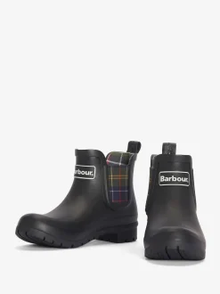 Zwart - Barbour® Tartan Check Kingham Chelsea Wellington Boots