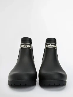 Zwart - Barbour® Wilton Chelsea Wellington laarzen