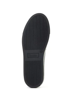 Zwart - Base London Clapton Brogue Trainer