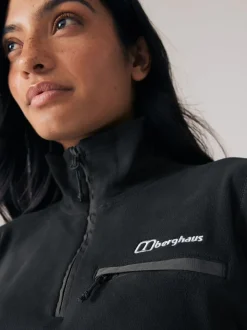 Zwart - Berghaus Prism 2,0 Fleece met rits tot aan de borst