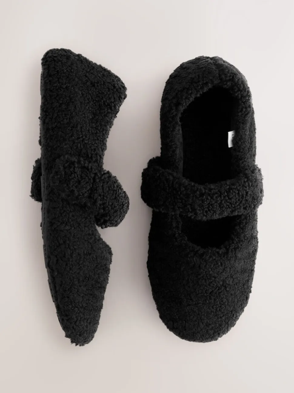 Zwart - Borg Ballet Slippers