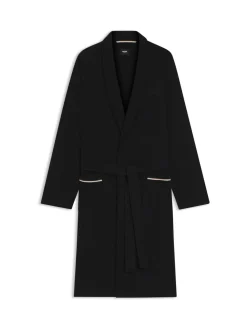 Zwart - BOSS Towelling Robe