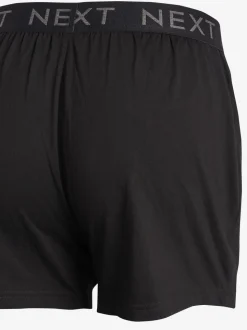 Zwart - Boxershorts met wijde pasvorm