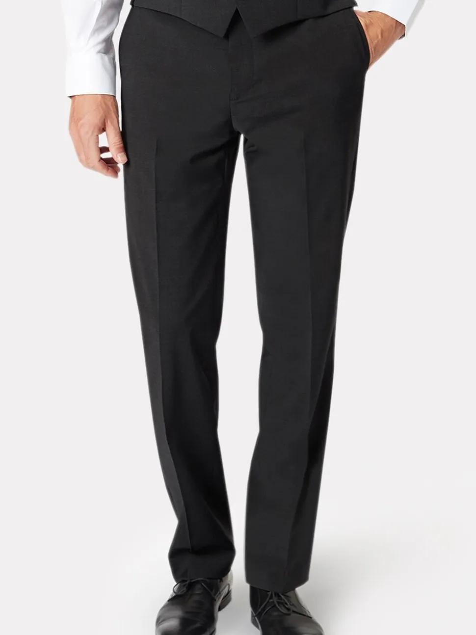 Zwart - Brook Taverner Avalino Fit Trousers