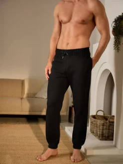 Zwart - Brushback Heavyweight Open Joggers