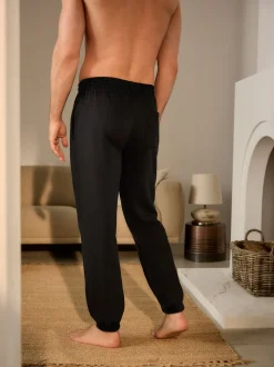 Zwart - Brushback Heavyweight Open Joggers