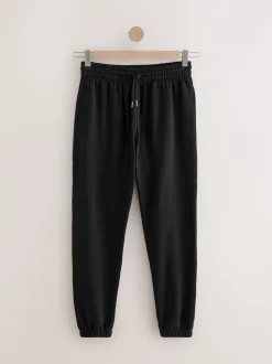 Zwart - Brushback Heavyweight Open Joggers