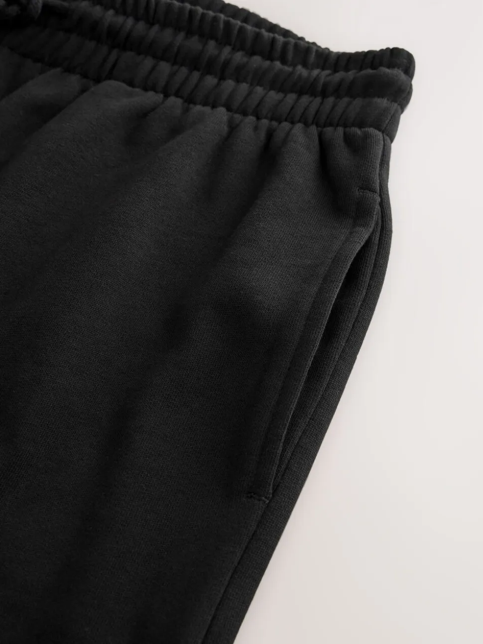 Zwart - Brushback Heavyweight Open Joggers