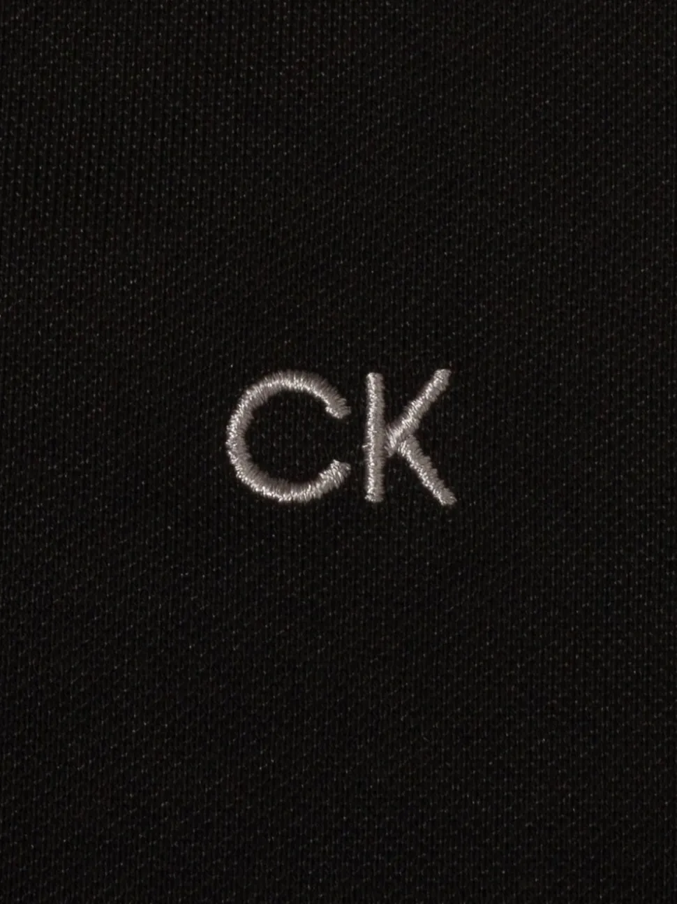 Zwart - Calvin Klein Golf Uni poloshirt