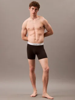 Zwart - Calvin Klein Icon Cotton Stretch Boxer Briefs 3 Pack