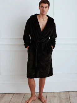 Zwart - Chelsea Peers - Fleece badjas