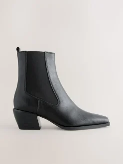 Zwart - Chelsea-stijl western cowboy Boots