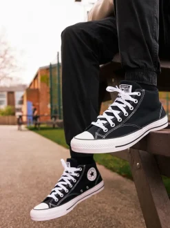 Zwart - Converse - Malden Street Mid sneakers