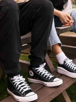 Zwart - Converse - Malden Street Mid sneakers