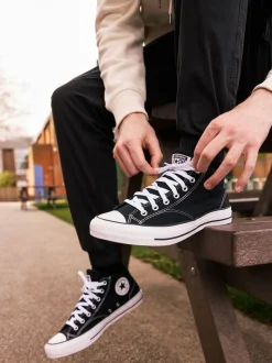 Zwart - Converse - Malden Street Mid sneakers