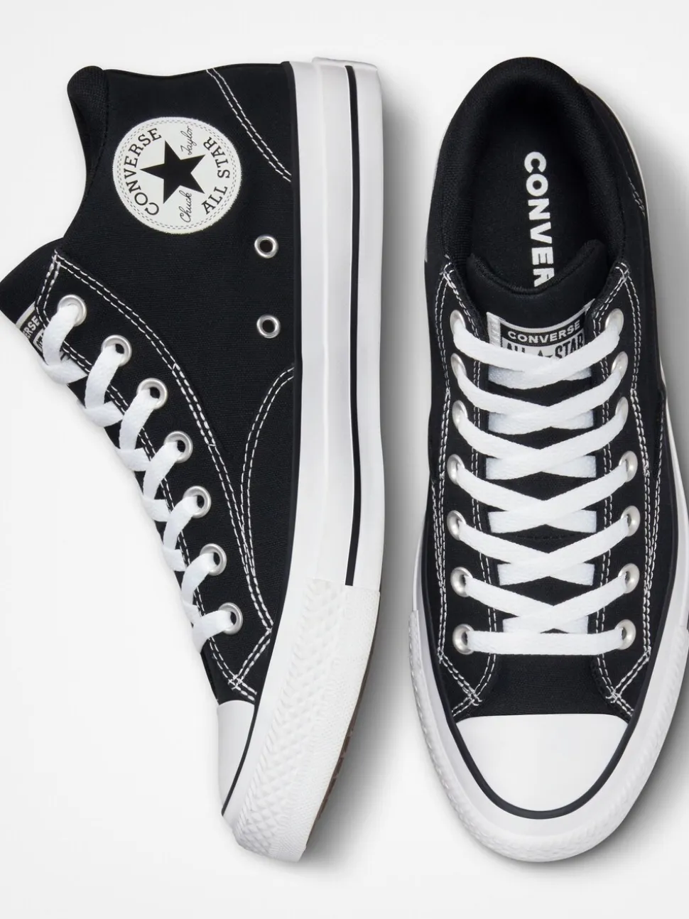 Zwart - Converse - Malden Street Mid sneakers