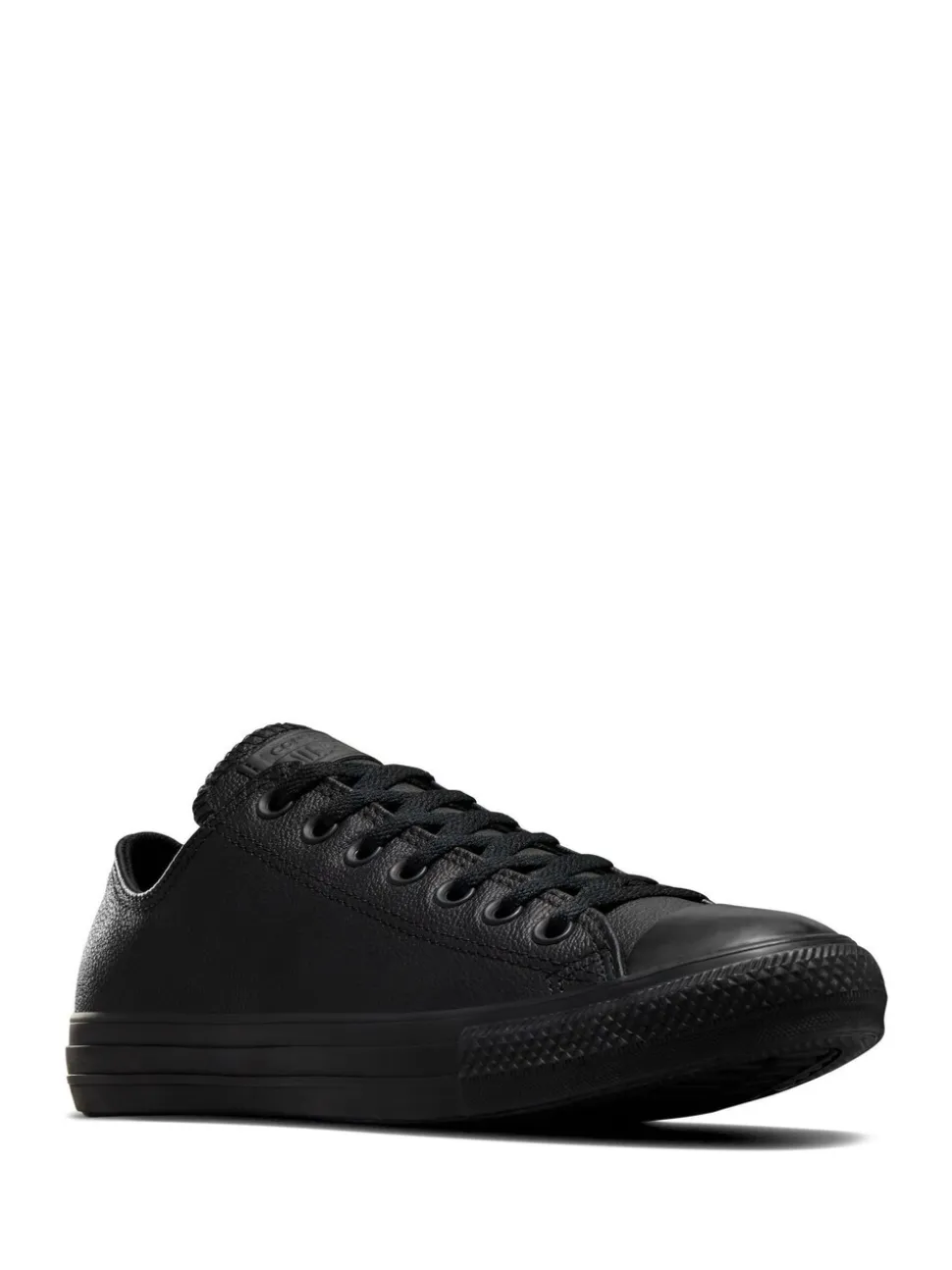 Zwart - Converse leren Chuck Ox sneakers