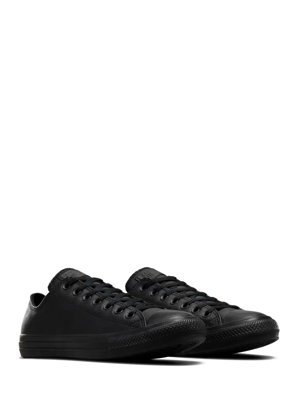 Zwart - Converse leren Chuck Ox sneakers