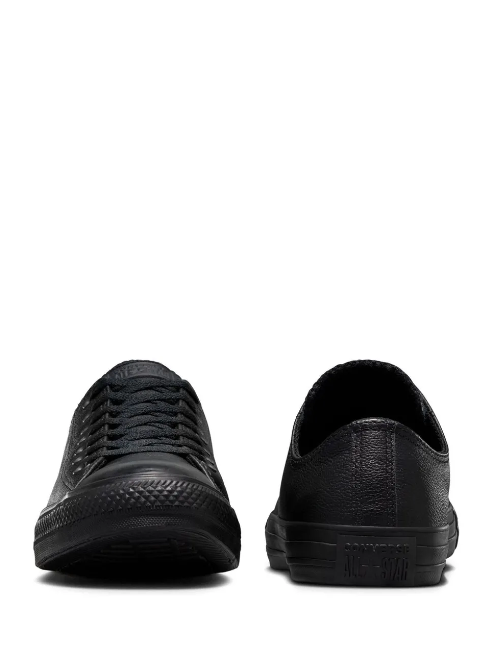 Zwart - Converse leren Chuck Ox sneakers