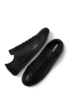 Zwart - Converse leren Chuck Ox sneakers