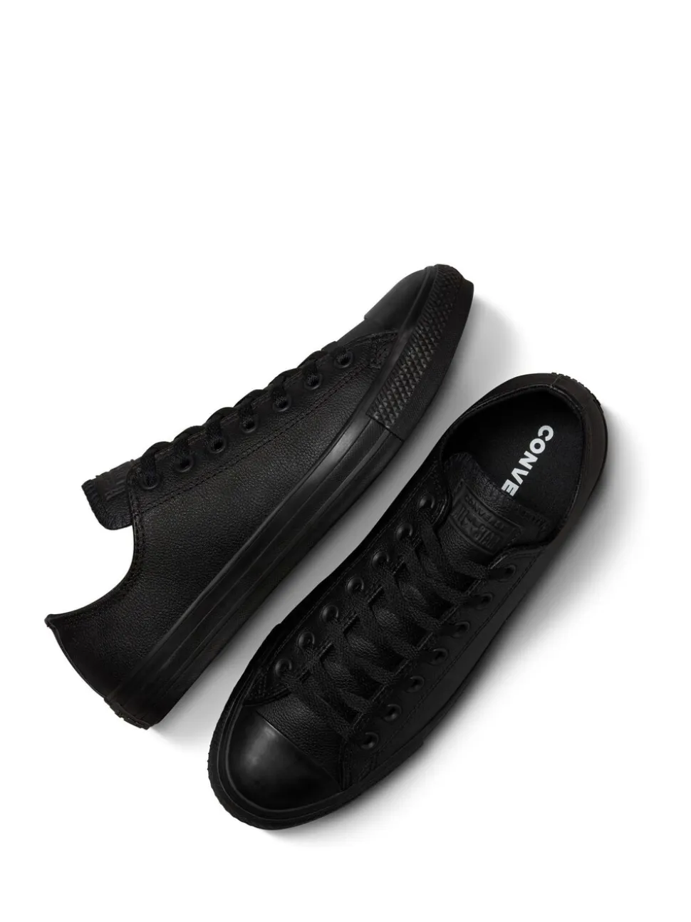 Zwart - Converse leren Chuck Ox sneakers
