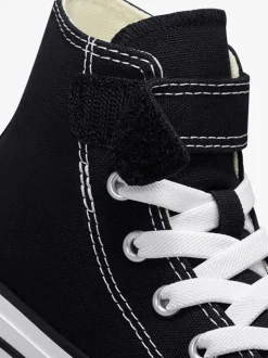 Zwart - Converse 1V hoge sneakers voor junioren