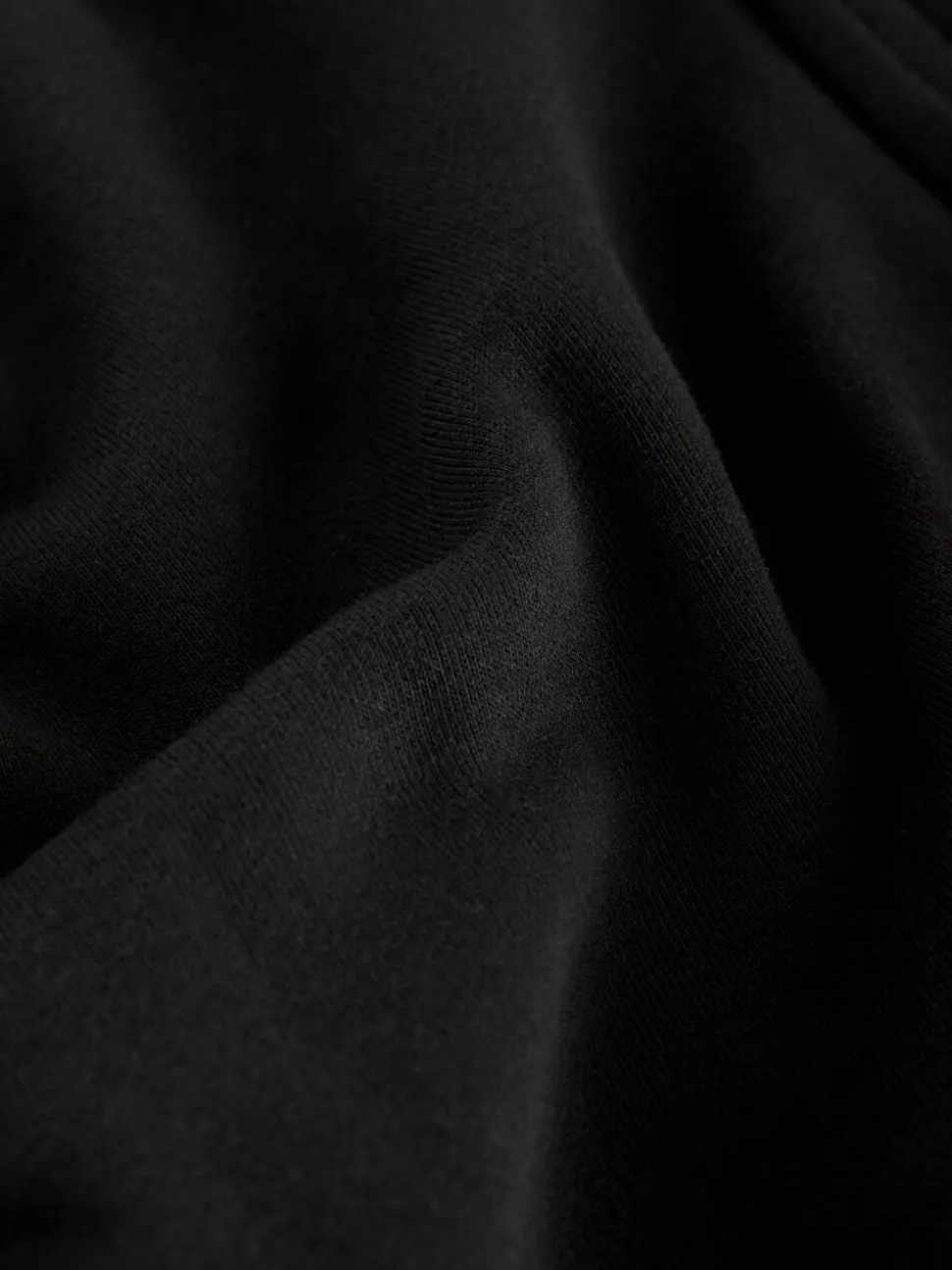 Zwart - Cotton Rich Full Zip Jersey Bomber Jacket