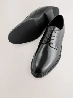Zwart - Derby schoenen