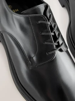 Zwart - Derby schoenen