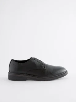 Zwart - Derby-schoenen met dikke zool