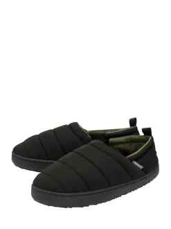 Zwart - Dunlop Nylon Full Slippers