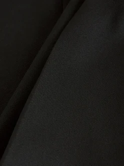 Zwart - EDIT Baggy Fit Formal Shorts