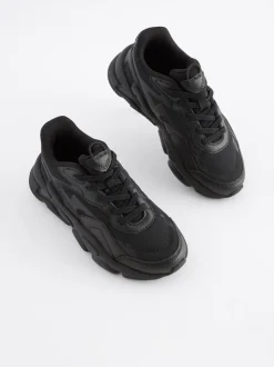 Zwart - Elastische sportschoenen