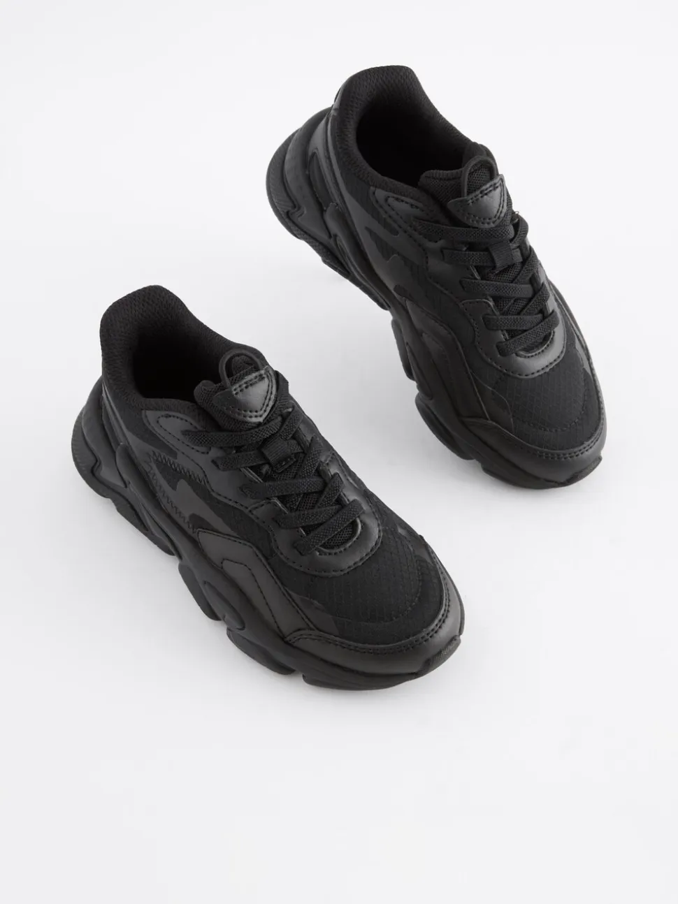 Zwart - Elastische sportschoenen