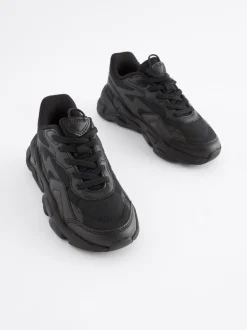 Zwart - Elastische sportschoenen