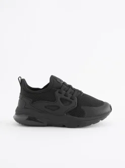 Zwart - Elastische sportschoenen