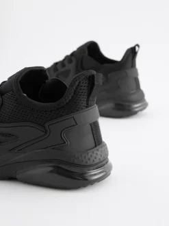 Zwart - Elastische sportschoenen
