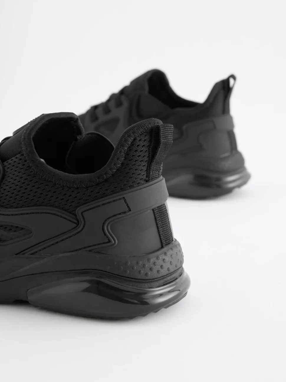 Zwart - Elastische sportschoenen