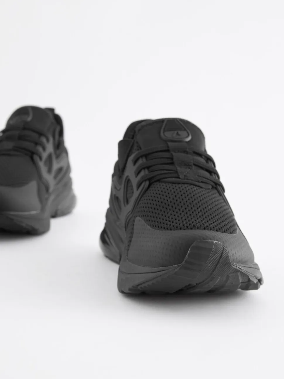 Zwart - Elastische sportschoenen