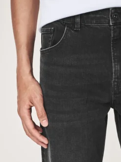 Zwart - Enkele - Slim fit klassieke stretchy jeans
